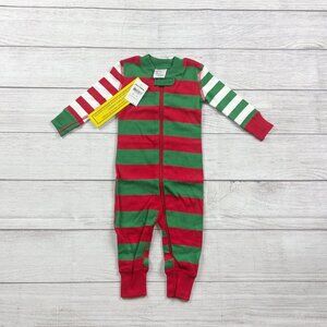 NWT Hanna Andersson Holiday Mix Stripe Pajamas